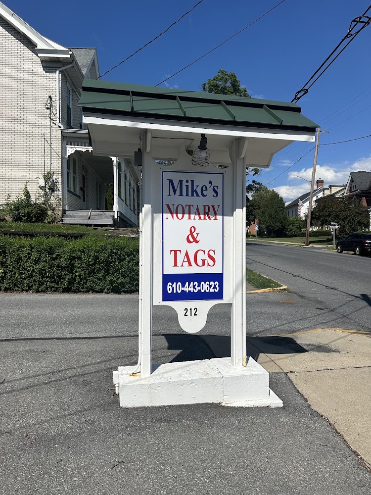 Mike's Notary & Tags