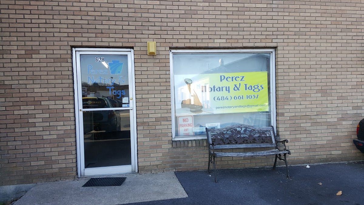 Perez Notary & Tags