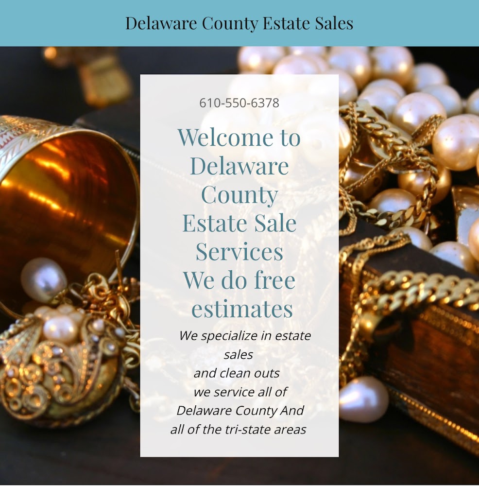 Delaware county estate sales