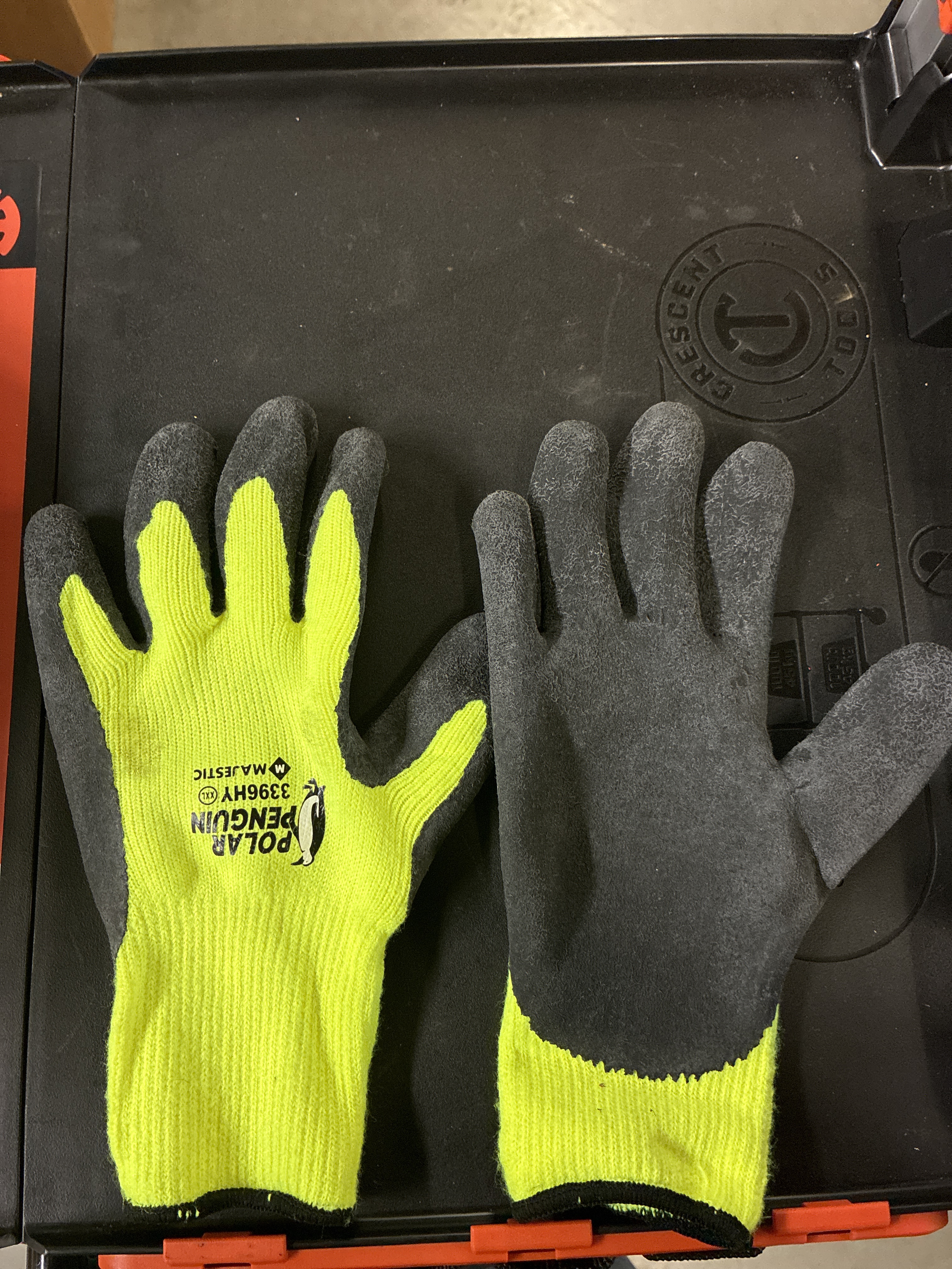Knit Rubber Palm Gloves