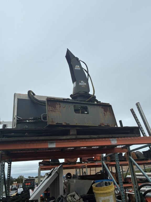Erskine Hydraulic Powered Snow Blower Skid Steer Attachment