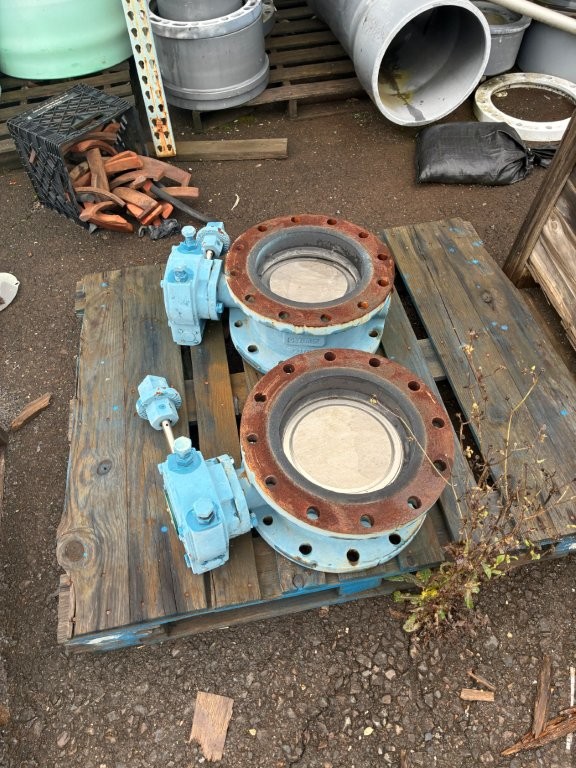 10'' Dezurik Butterfly Valves