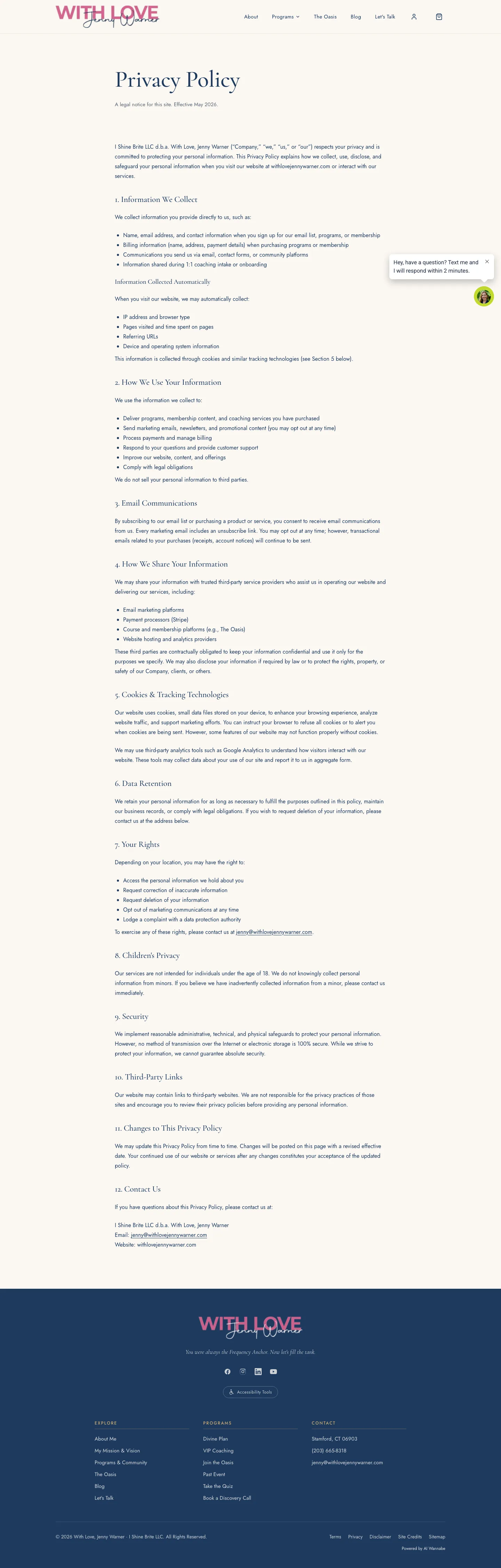 /privacy-policy after